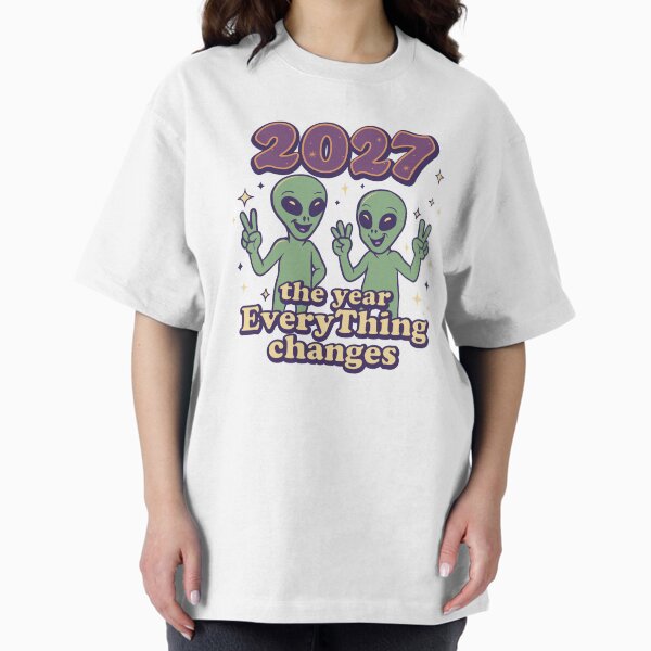 Item preview, 2027 Peace Out Hippie Aliens – Groovy Extraterrestrial Vibes designed and sold by GrapesinyoButt.