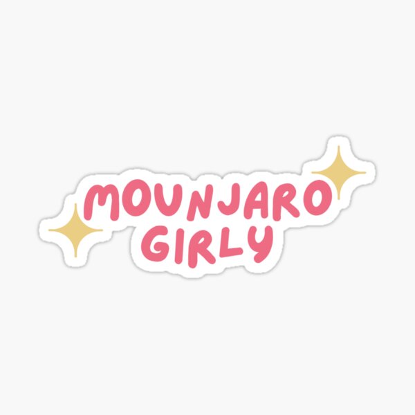 Artikel-Vorschau von Mounjaro Girly – Süßes und stärkendes Wellness-Design, designt und verkauft von PoppyThePlant.