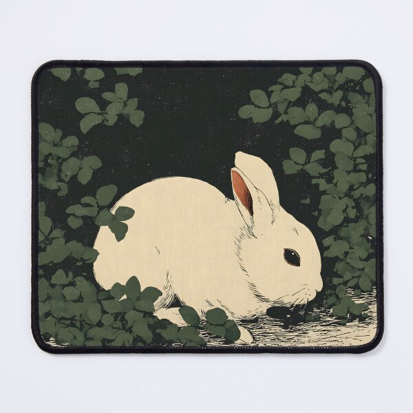Item preview, A white rabbit designed and sold by Matinez Pink.