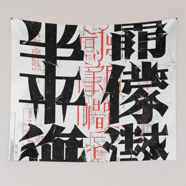 Item preview, Calligraphy III designed and sold by Matinez Pink.
