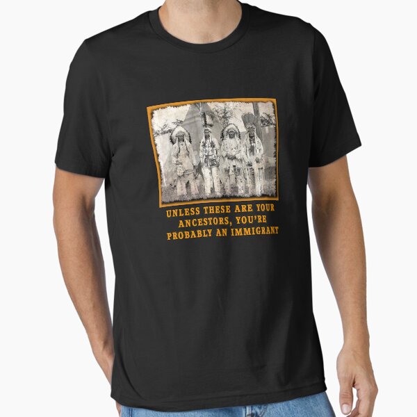 Item preview,  NATIVE AMERICAN IMMIGRATION DESIGN designed and sold by LoveAndDefiance.