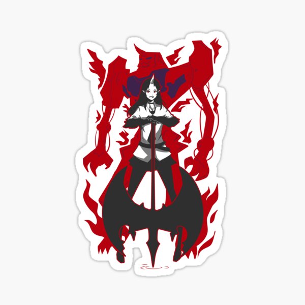 Item preview, Demon Axe Girl designed and sold by NerdBlood.