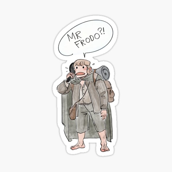Artikel-Vorschau von Herr Frodo?, designt und verkauft von Lydia-Croft-Art.