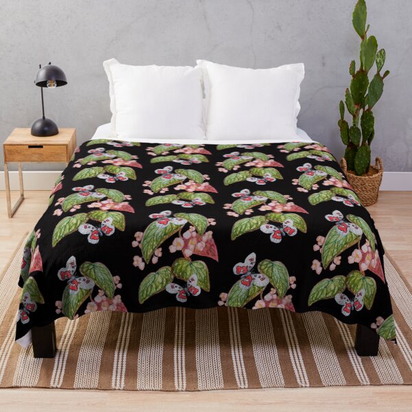 Item preview, Butterflies and Begonias designed and sold by Kaija87.