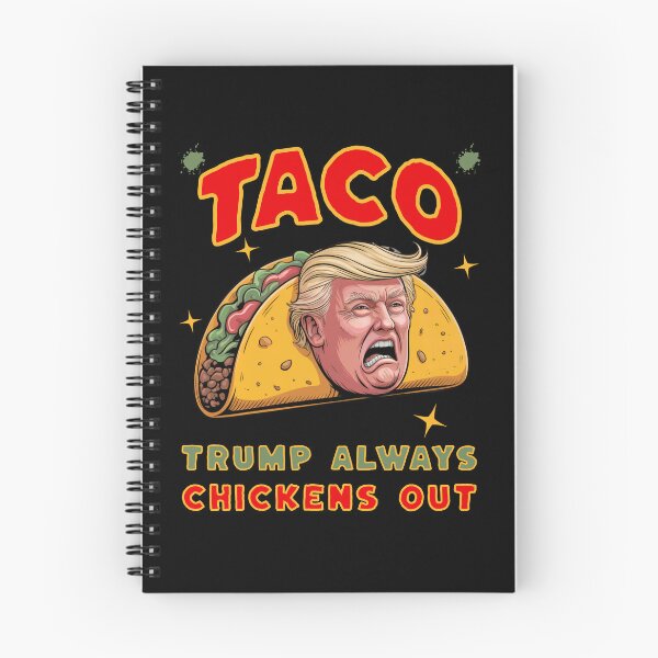 Item preview, Taco Trump Always Chickens Out Funny Political T-shirt designed and sold by EthosWear.