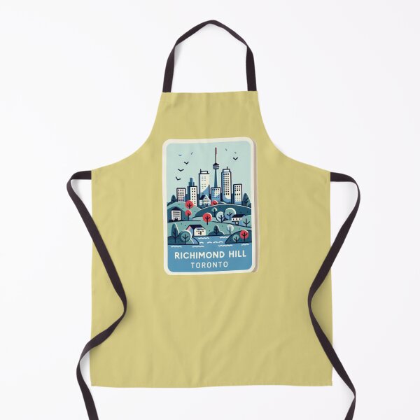 Item preview, Richmond Hill Toronto Skyline & Nature | Cute Canada Sticker Design, designed and sold by PaintMeWorld.