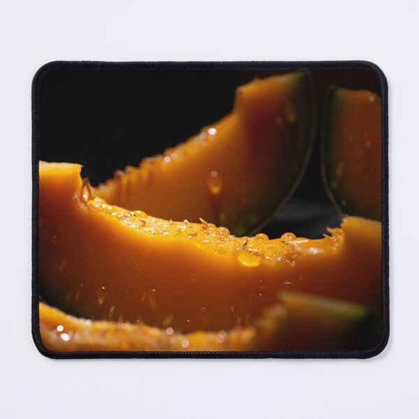 Item preview, Dark Moody Cantaloupe Melon – Dramatic Macro Photography designed and sold by ArtiQreate.