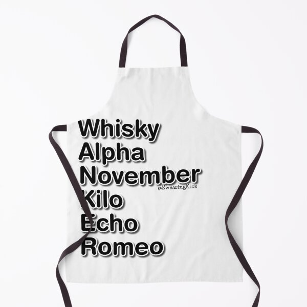 Item preview, Whisky Alpha November Kilo Echo Romeo designed and sold by SwearingKids.