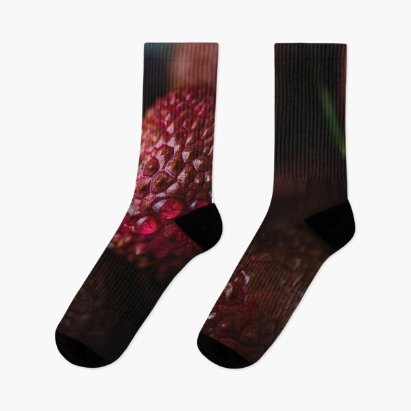 Item preview, Dark Moody Lychee – Ultra-realistic Fruit Macro Art designed and sold by ArtiQreate.