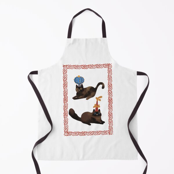 Item preview, Folk Cats Double designed and sold by Lydia-Croft-Art.