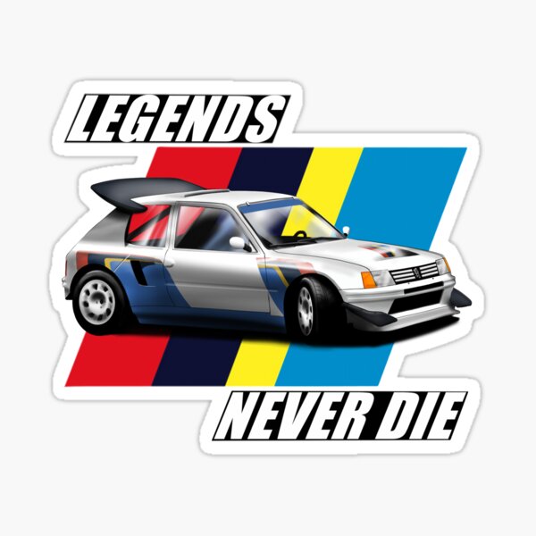 Stickers sur le thème Peugeot 205 T16 Redbubble