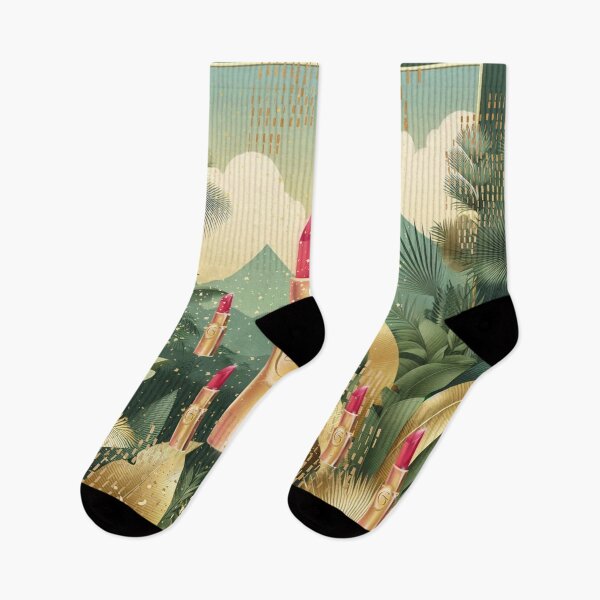 Item preview, Elegant Gold Tropical Jungle Pattern | Botanical Palm Leaves Design designed and sold by Sugar Wisdom .