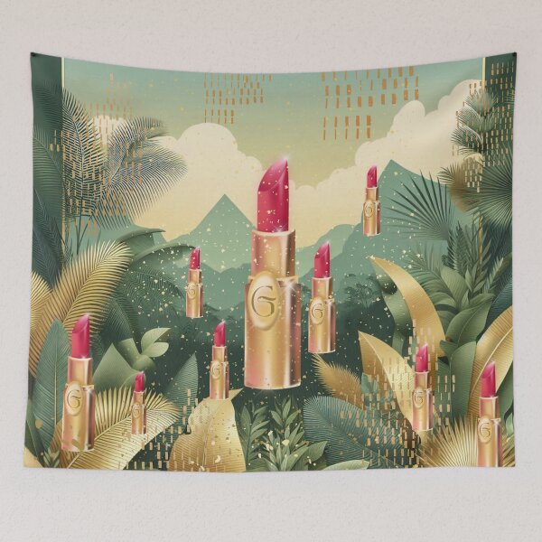 Item preview, Elegant Gold Tropical Jungle Pattern | Botanical Palm Leaves Design designed and sold by Sugar Wisdom .