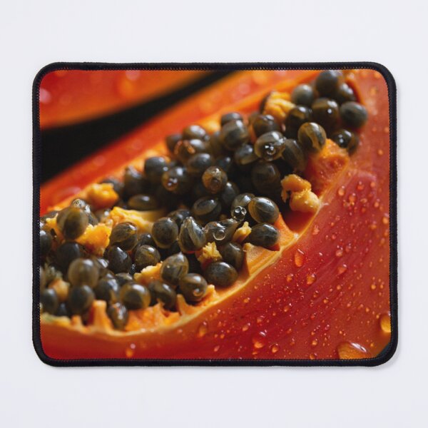 Item preview, Dark Moody Papaya Slices – Dramatic and Ultra-realistic Macro designed and sold by ArtiQreate.
