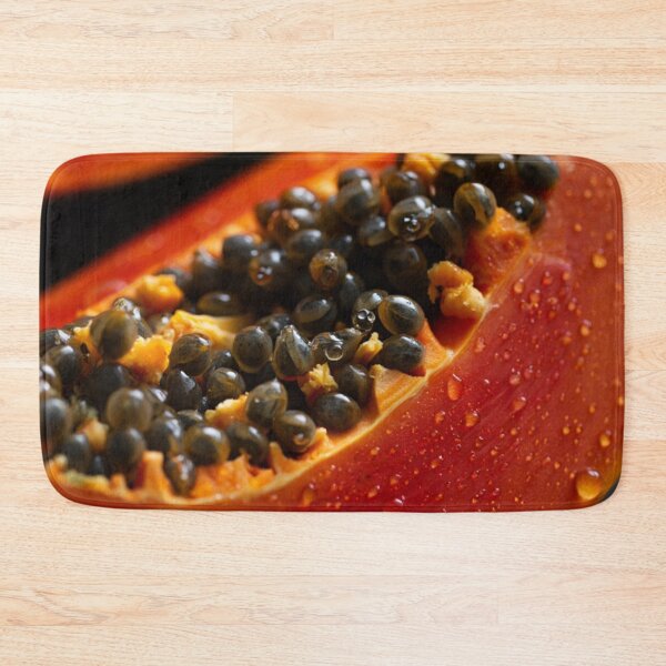 Item preview, Dark Moody Papaya Slices – Dramatic and Ultra-realistic Macro designed and sold by ArtiQreate.
