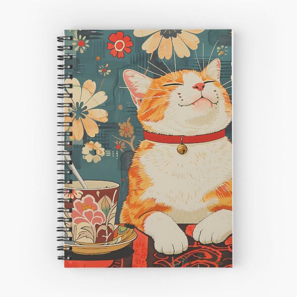 Item preview, Cat With A Cup Of Tea designed and sold by sakurashorty.