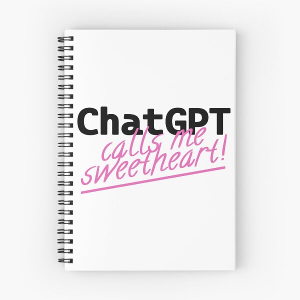 Item preview, ChatGPT Calls Me Sweetheart - Digital Romance Sticker designed and sold by SageAndMe.