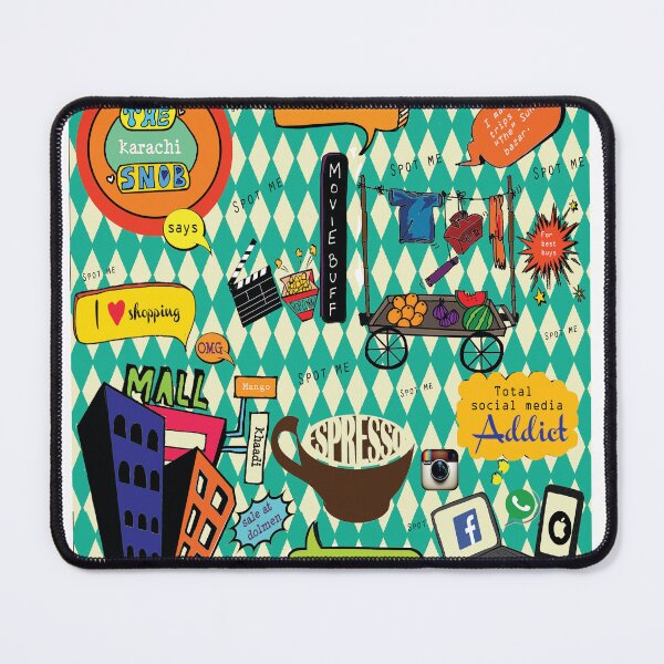 Item preview, karachi snob, voice of snobs of the city designed and sold by NajiaIshtiaq.