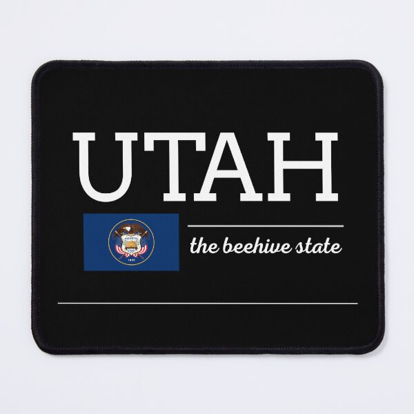 Item preview, UTAH State with Flag designed and sold by philevera.