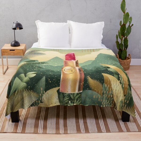 Item preview, Elegant Gold Tropical Jungle Pattern | Botanical Palm Leaves Design designed and sold by Sugar Wisdom .