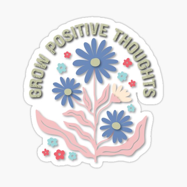 Artikel-Vorschau von Positive Gedanken wachsen lassen – Shirt Design, designt und verkauft von PositivelyPrinted.