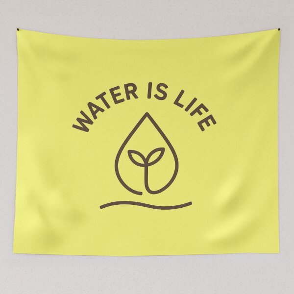 Item preview, Water Is Life – Sprout Drop designed and sold by Bernd Friese.
