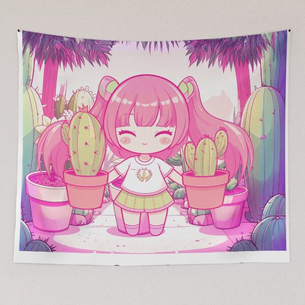 Item preview, Avoiding Pricks Collecting Cacti designed and sold by The-Sassy-Cat Designs.