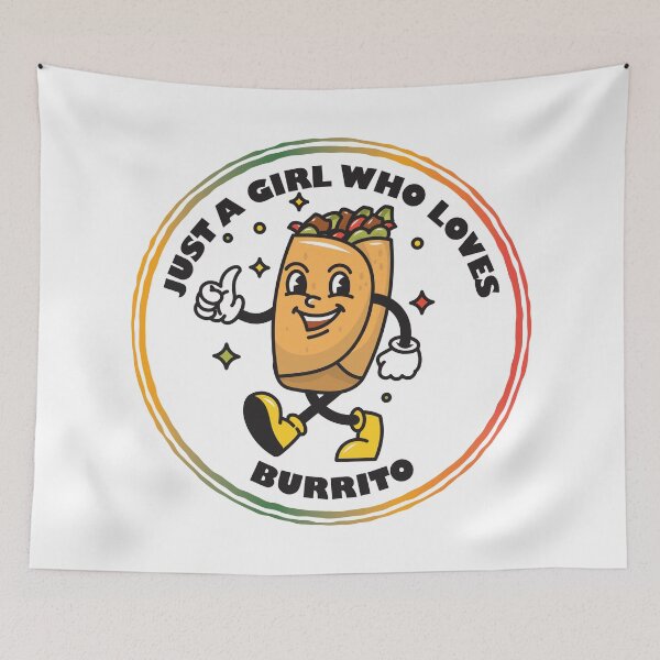 Item preview, Just A Girl Who Loves Chicken Burrito designed and sold by bolimj.