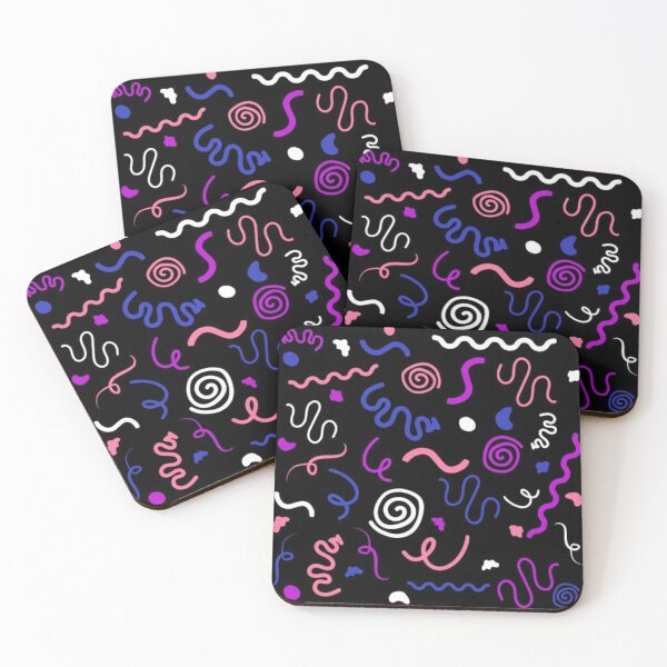 Item preview, Genderfluid Squiggles designed and sold by Inked Notebook.