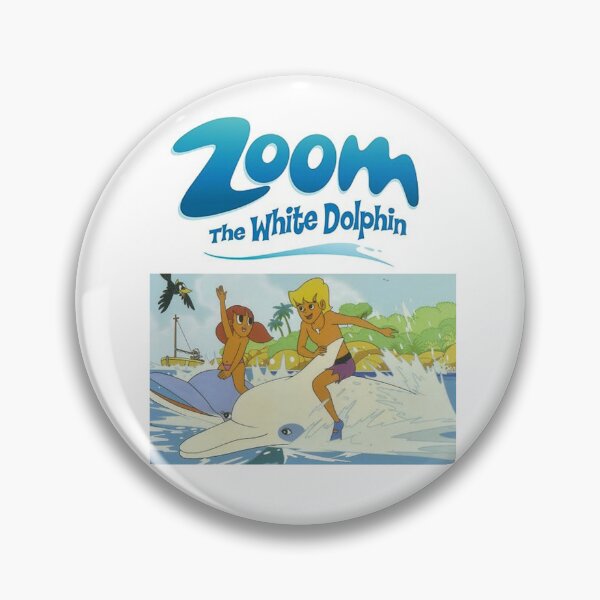 Item preview, Zoom the White Dolphin tribute designed and sold by IanBakerToons.