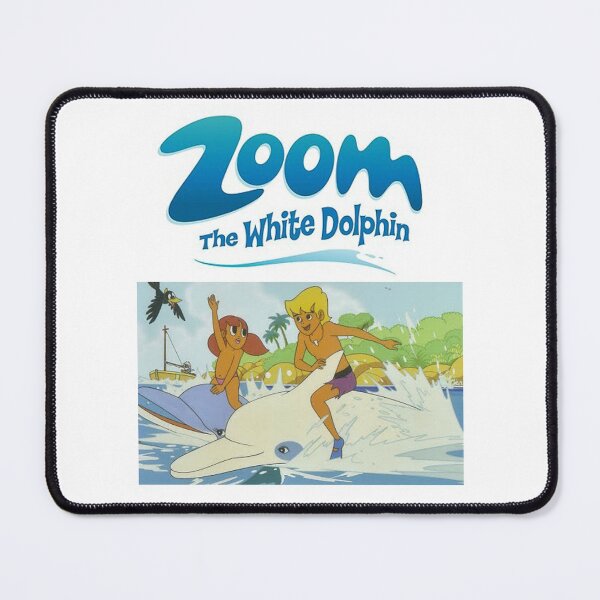 Item preview, Zoom the White Dolphin tribute designed and sold by IanBakerToons.