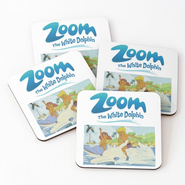Item preview, Zoom the White Dolphin tribute designed and sold by IanBakerToons.