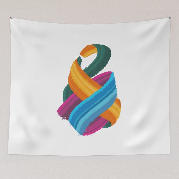 Item preview, Abstract brushstrokes in colors designed and sold by Merch Project.
