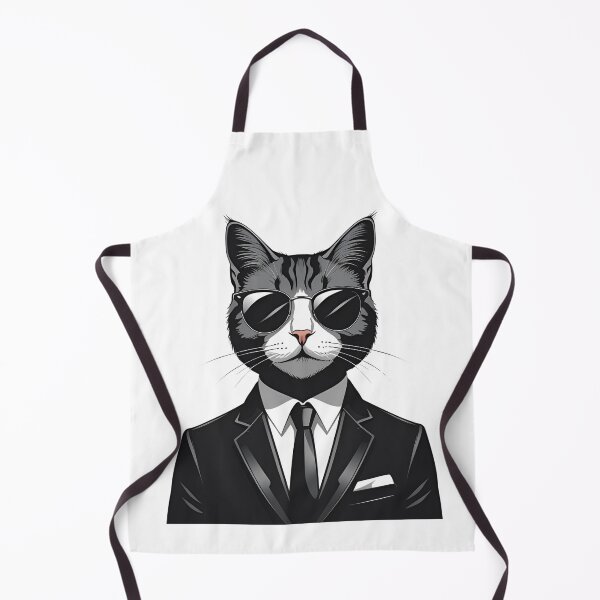 Item preview, Sophisticated Cat Wearing Sunglasses and a Suit – Class with Attitude designed and sold by Jbl Jaouad.