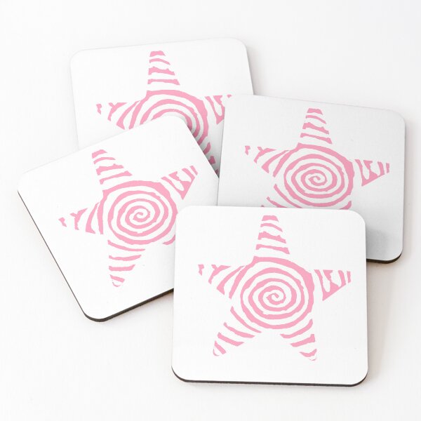 Item preview, Punk Star – Pink Spiral Design designed and sold by FarieArt.