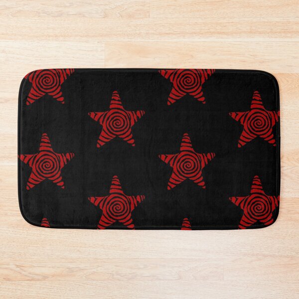 Item preview, Punk Star – Red Spiral Design designed and sold by FarieArt.