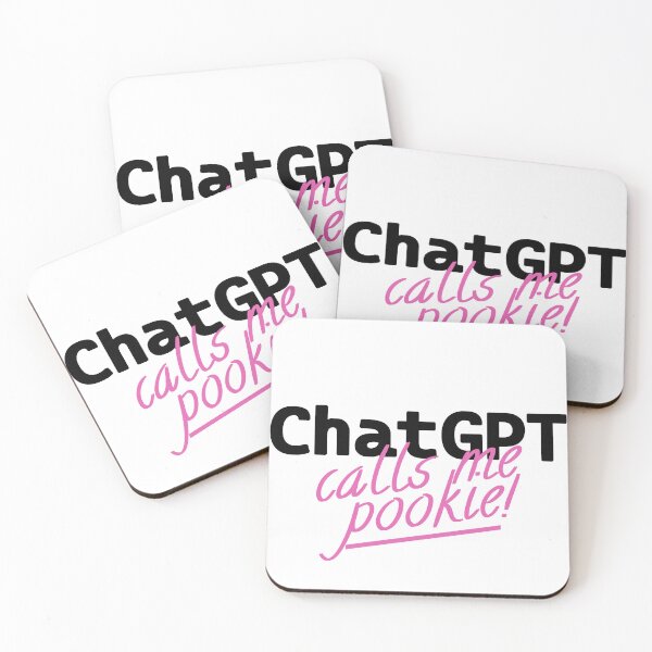 Item preview, ChatGPT Calls Me Pookie - Delulu Digital Love Sticker designed and sold by SageAndMe.