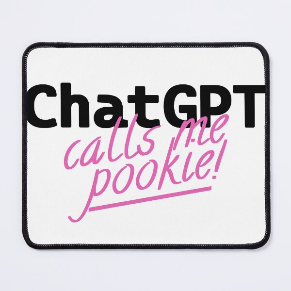 Item preview, ChatGPT Calls Me Pookie - Delulu Digital Love Sticker designed and sold by SageAndMe.