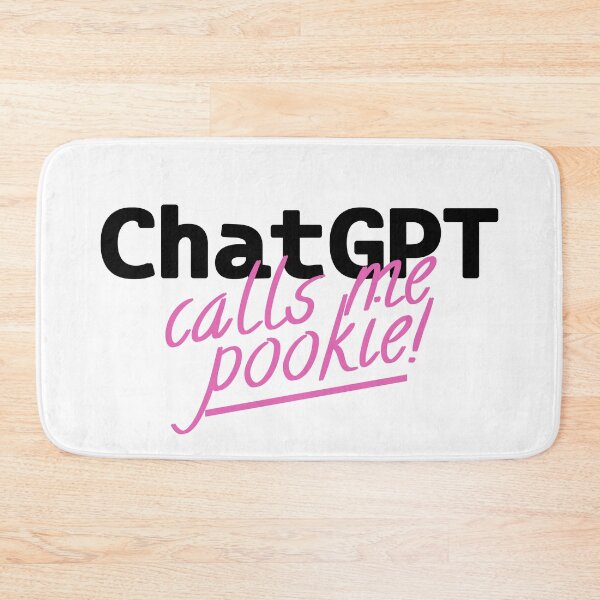 Item preview, ChatGPT Calls Me Pookie - Delulu Digital Love Sticker designed and sold by SageAndMe.