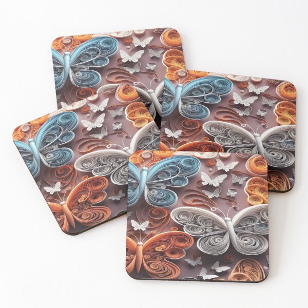 Item preview, Paper Butterfly Haven designed and sold by MadetoCreate21.