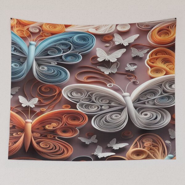 Item preview, Paper Butterfly Haven designed and sold by MadetoCreate21.