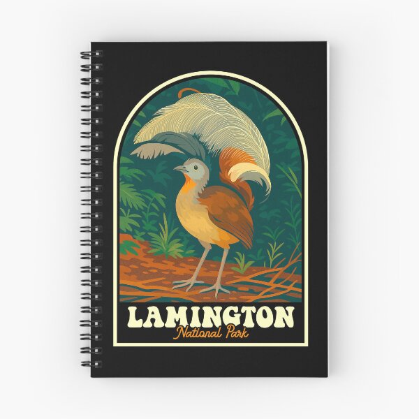 Item preview, Lamington National Park Lyrebird Vintage Artwork designed and sold by JackCurtis1991.