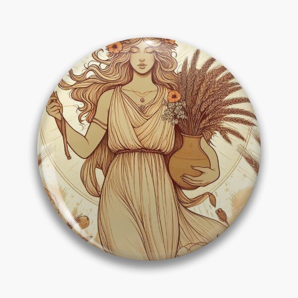 Item preview, Demeter – Goddess of Nature and Harvest designed and sold by Roberta Calabrese.