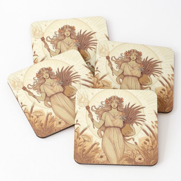 Item preview, Demeter – Goddess of Nature and Harvest designed and sold by Roberta Calabrese.