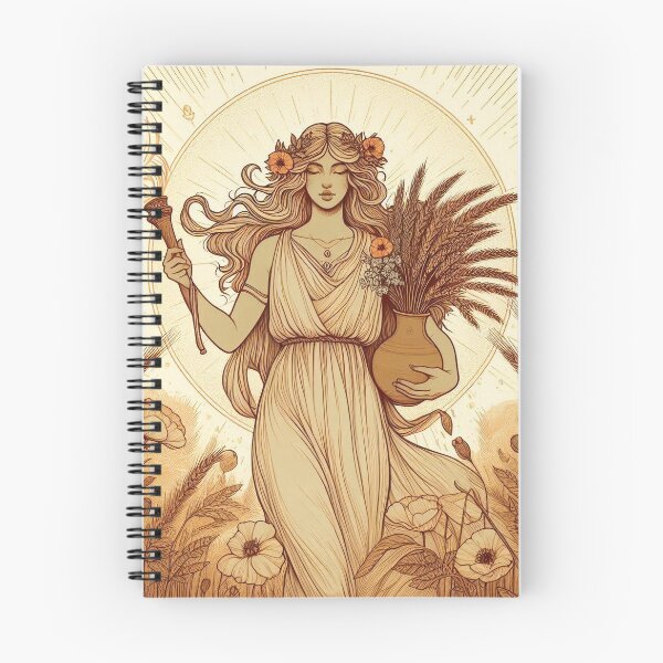 Item preview, Demeter – Goddess of Nature and Harvest designed and sold by Roberta Calabrese.