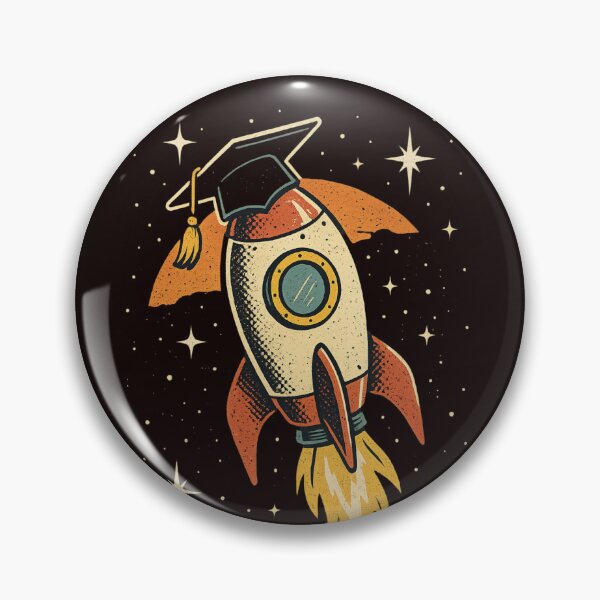 Item preview, Retro Rocket Graduate – Class of 2025 Launch designed and sold by NullandPrinted.