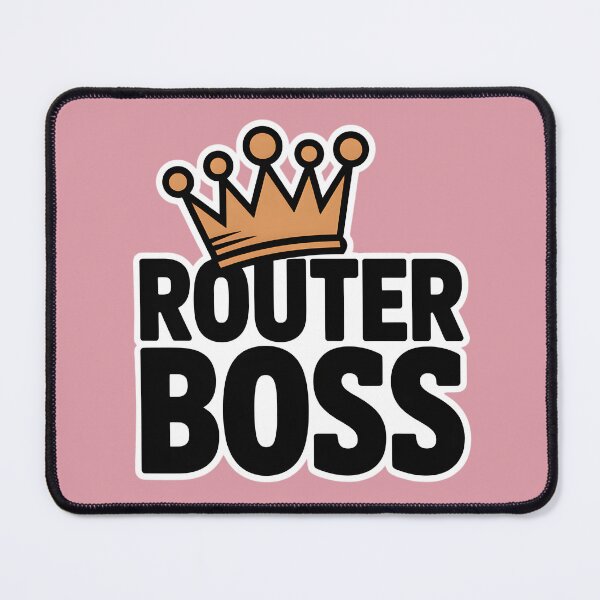 Item preview, Router Boss designed and sold by Stuart Wallace's Extremely Specific & Nice Things.