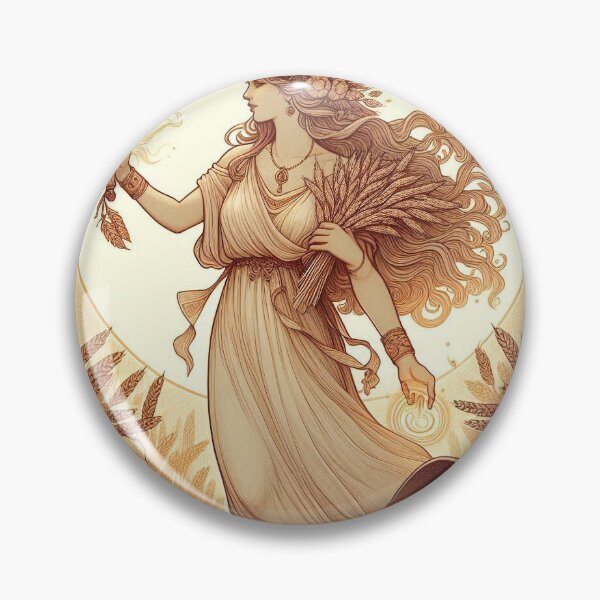 Item preview, Demeter – Goddess of Nature and Harvest designed and sold by Roberta Calabrese.