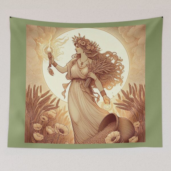 Item preview, Demeter – Goddess of Nature and Harvest designed and sold by Roberta Calabrese.