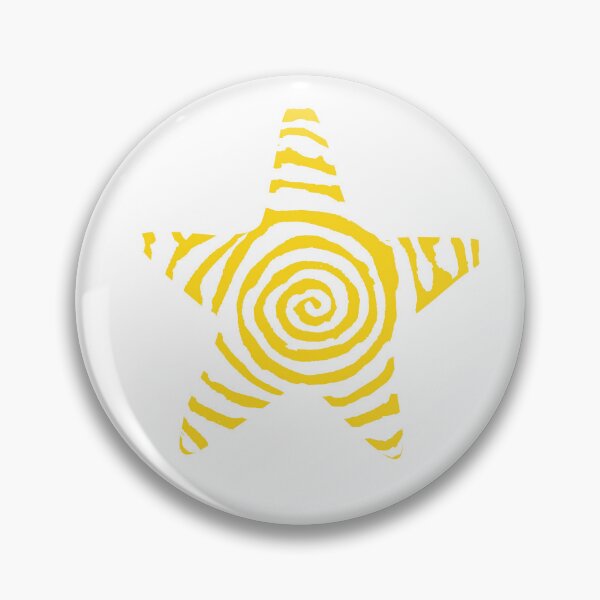 Item preview, Yellow Star – Punk Spiral Design designed and sold by FarieArt.